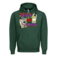Sports Green Trick or Tequila Zipper Hoodie - texasbilliewilder