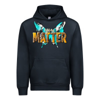 Navy you matter Urban Hoodie - NancyCooperArtShop