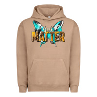 Pigment Burro you matter Urban Hoodie - NancyCooperArtShop