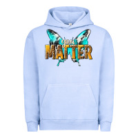 Pigment Grape Ice you matter Urban Hoodie - NancyCooperArtShop