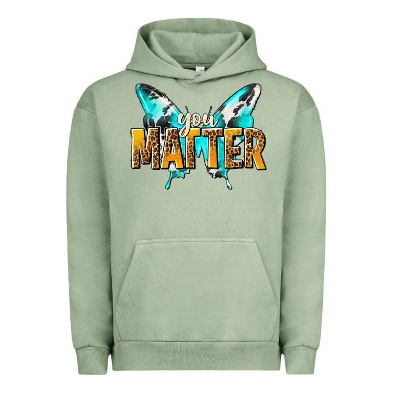 You Matter Urban Hoodie by NancyCooperArtShop | Teevron