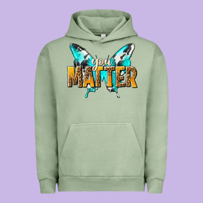 You Matter Urban Hoodie Designed By Nancycooperartshop