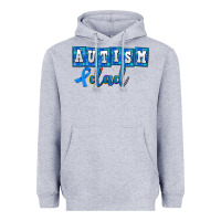 Heather Grey autism dad Heavyweight Hoodie - AdoDesignShop
