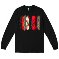 Black baseball brushstroke Long Sleeve Tee - Zillion Design Studio