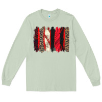 Matcha baseball brushstroke Long Sleeve Tee - Zillion Design Studio