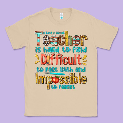 A Truly Great Teacher Classic Tee Designed By Texasbilliewilder