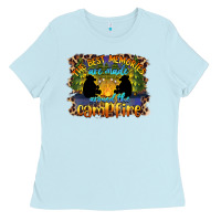 Baby Blue the best memories are made around the campfire camping Ladies Tee - BarkalooDesign