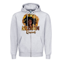 Melanin Queen Zipper Hoodie | Teevron