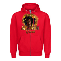Red melanin queen Zipper Hoodie - Zillion Design Studio