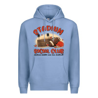 Colony Blue stadium social club football Premium Hoodie - MaliasSmallBusiness