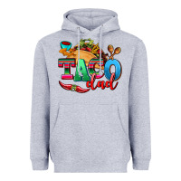 Heather Grey taco dad Heavyweight Hoodie - AdoDesignShop