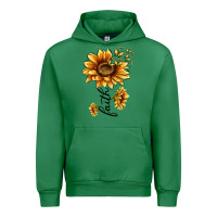 Emerald faith sunflower Urban Hoodie - MaliasSmallBusiness