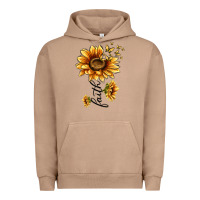 Pigment Burro faith sunflower Urban Hoodie - MaliasSmallBusiness