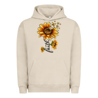 Pigment French Oak faith sunflower Urban Hoodie - MaliasSmallBusiness
