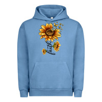 Pigment Pebble Blue faith sunflower Urban Hoodie - MaliasSmallBusiness