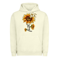 Pigment Pistachio faith sunflower Urban Hoodie - MaliasSmallBusiness