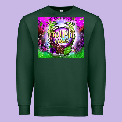 Witch Vibes Crystal Ball Tumbler Premium Sweatshirt Designed By Bundleandbundleshop