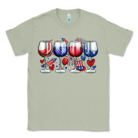 Matcha American wine glasses Classic Tee - Zillion Design Studio