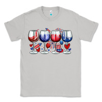 Moon Dust American wine glasses Classic Tee - Zillion Design Studio