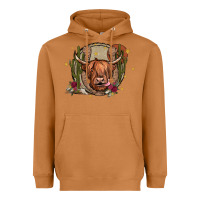 Meerkat cow Heavyweight Hoodie - JahusDesignShop