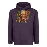 Plum cow Heavyweight Hoodie - JahusDesignShop