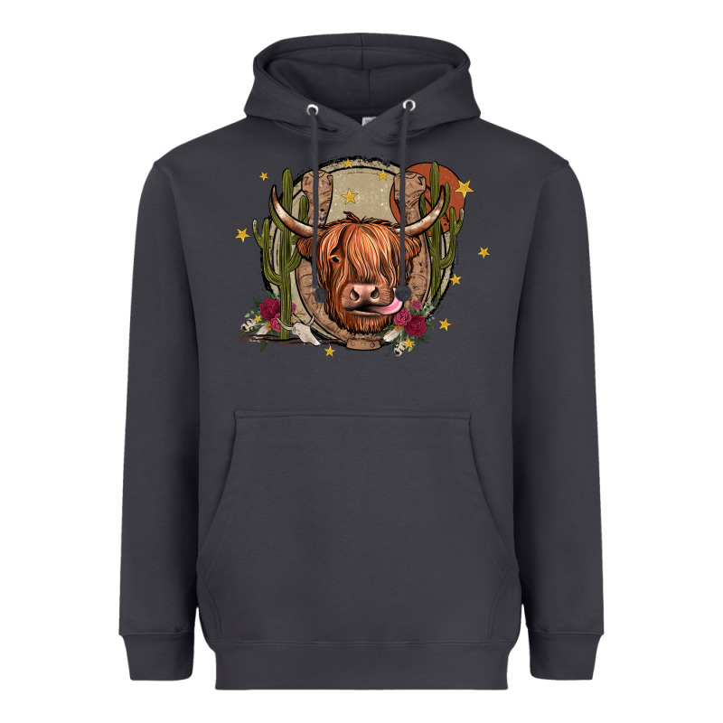 Cow Heavyweight Hoodie by JahusDesignShop | Teevron
