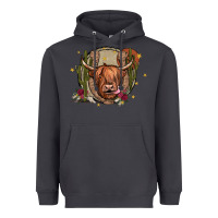 Smoke cow Heavyweight Hoodie - JahusDesignShop
