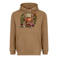 Toasted Coconut cow Heavyweight Hoodie - JahusDesignShop