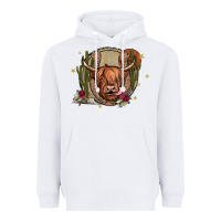 White cow Heavyweight Hoodie - JahusDesignShop