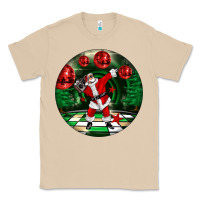 Mushroom Dancing santa Classic Tee - FaDigitalArtStudio