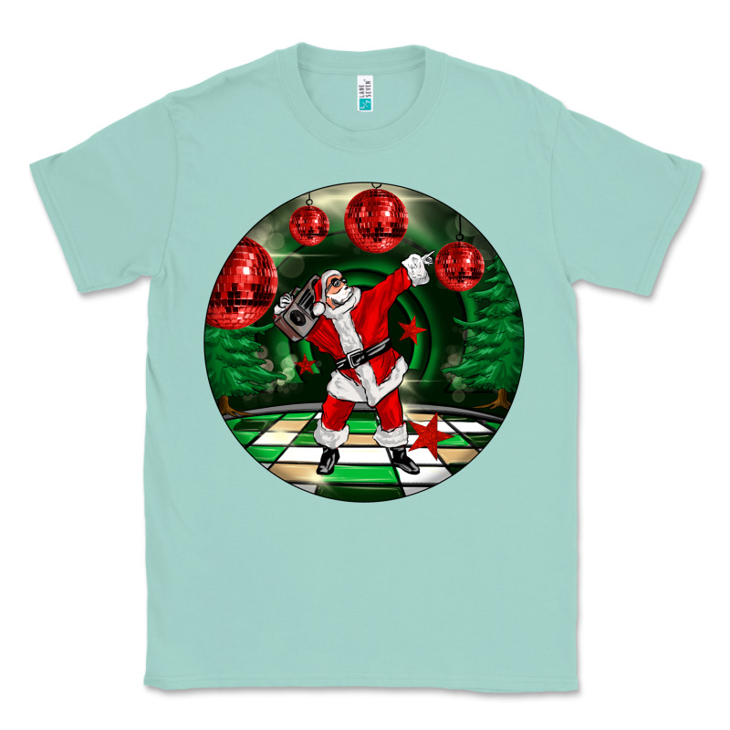 Dancing Santa Classic Tee by FaDigitalArtStudio | Teevron