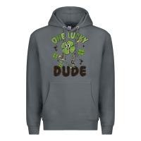 Rock one lucky dude Premium Hoodie - MaliasSmallBusiness