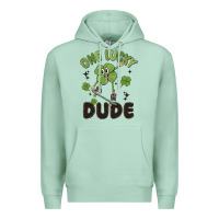 Seafoam one lucky dude Premium Hoodie - MaliasSmallBusiness