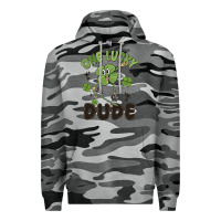 Slate Camo one lucky dude Premium Hoodie - MaliasSmallBusiness