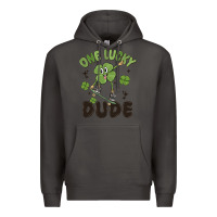 Smoke one lucky dude Premium Hoodie - MaliasSmallBusiness