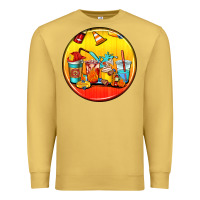 Antique Gold firefighter coasters Premium Sweatshirt - AdoDesignShop