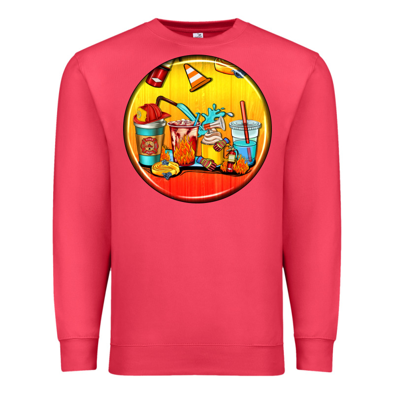 Firefighter Coasters Premium Sweatshirt by AdoDesignShop | Teevron