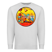 Dove Grey firefighter coasters Premium Sweatshirt - AdoDesignShop