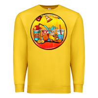 Lemon firefighter coasters Premium Sweatshirt - AdoDesignShop