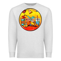 Oatmeal Heather firefighter coasters Premium Sweatshirt - AdoDesignShop