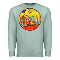 Seafoam firefighter coasters Premium Sweatshirt - AdoDesignShop