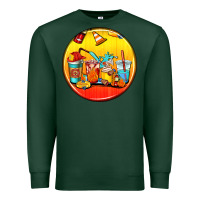 Sports Green firefighter coasters Premium Sweatshirt - AdoDesignShop