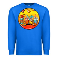 True Royal firefighter coasters Premium Sweatshirt - AdoDesignShop