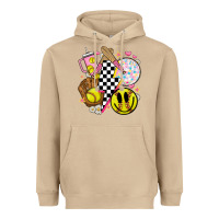 Mushroom retro softball Heavyweight Hoodie - JahusDesignShop