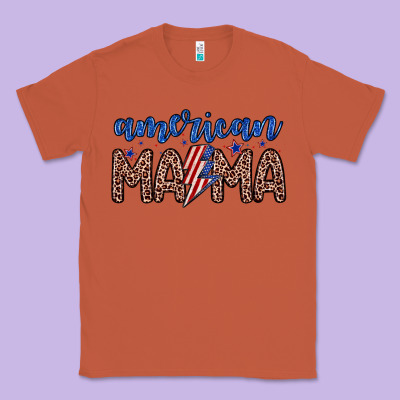 American Mama Classic Tee Designed By Zillion Design Studio