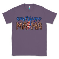 Lavender American mama Classic Tee - Zillion Design Studio