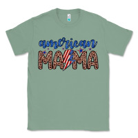 Sage American mama Classic Tee - Zillion Design Studio