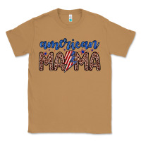 Toasted Coconut American mama Classic Tee - Zillion Design Studio