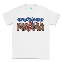 White American mama Classic Tee - Zillion Design Studio