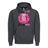 Smoke i wear pink for my mom pig Zipper Hoodie - RanaPortraitStore